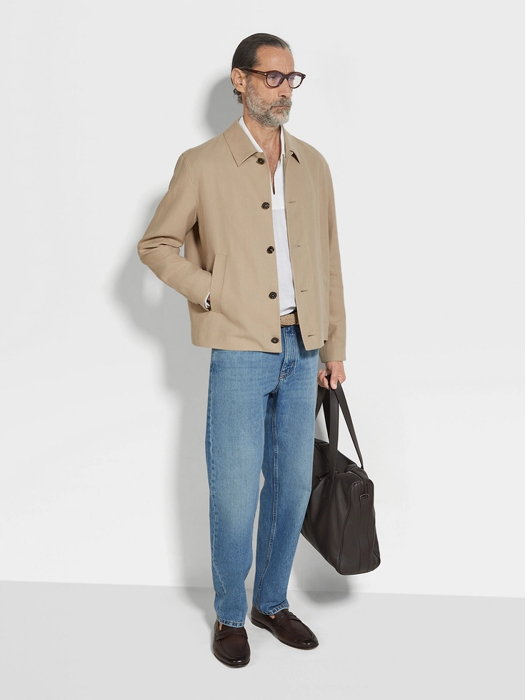 Oasi Lino Chore Jacket