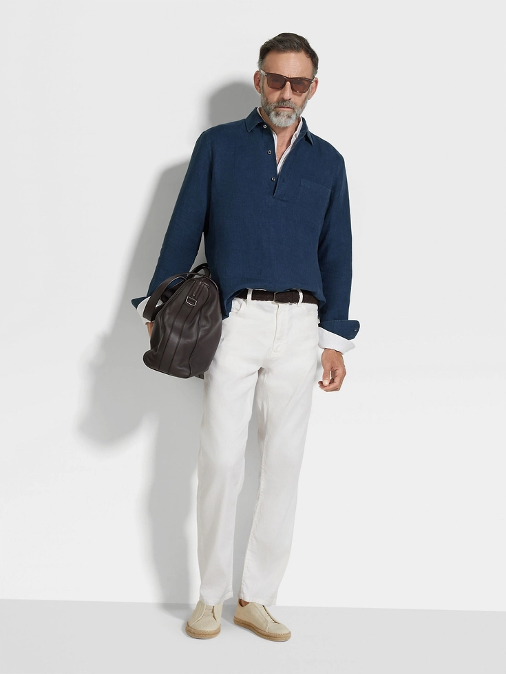 Oasi Lino Polo Shirt