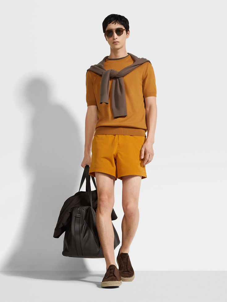 Ochre Premium Cotton T-shirt Ochre Premium Cotton T-shirt