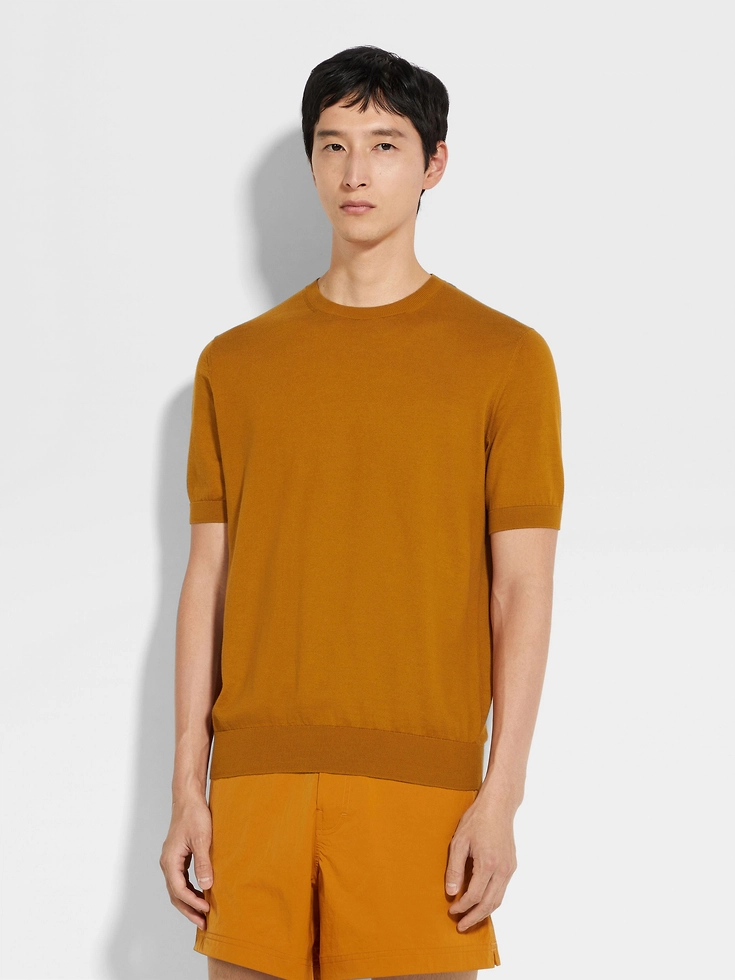 Ochre Premium Cotton T-shirt Ochre Premium Cotton T-shirt