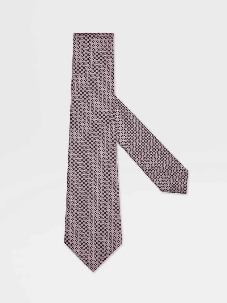 Pink Silk Tie