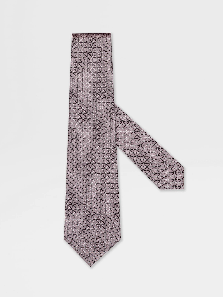 Pink Silk Tie