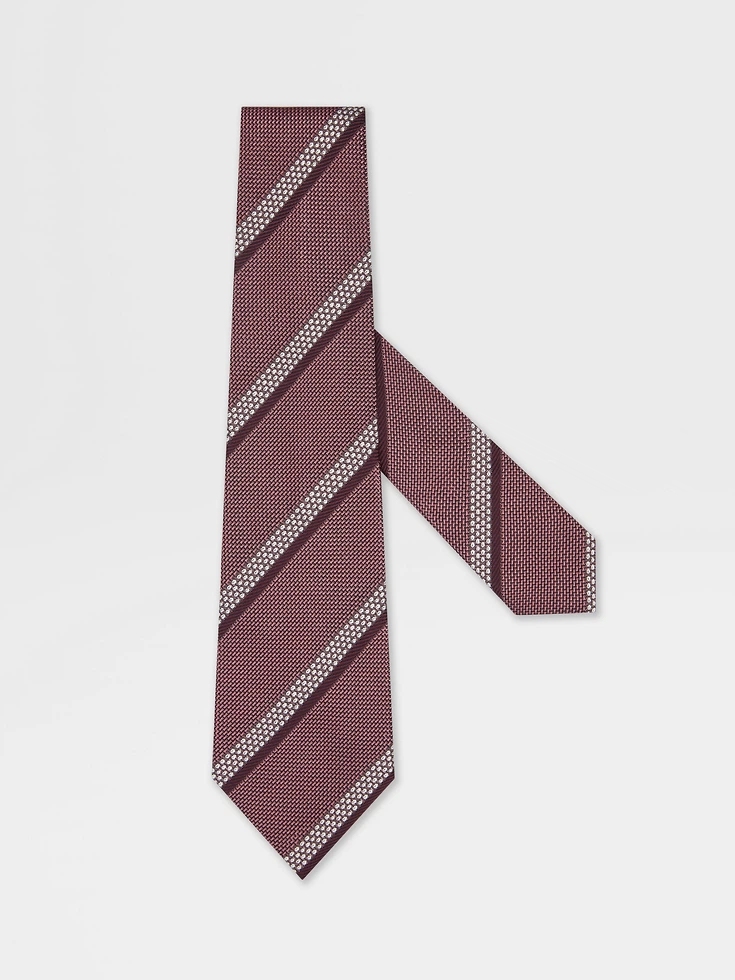 Pink Silk Tie