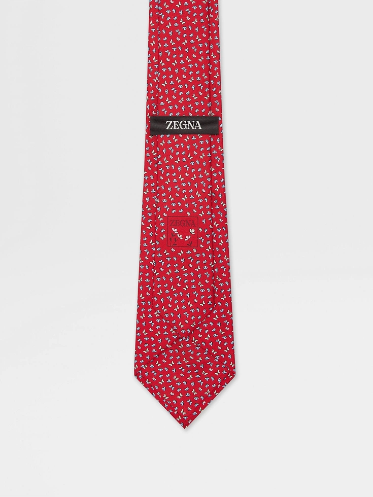 Red Silk Tie Red Silk Tie