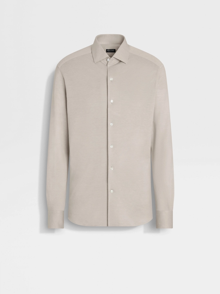 Silk and Linen Blend Shirt