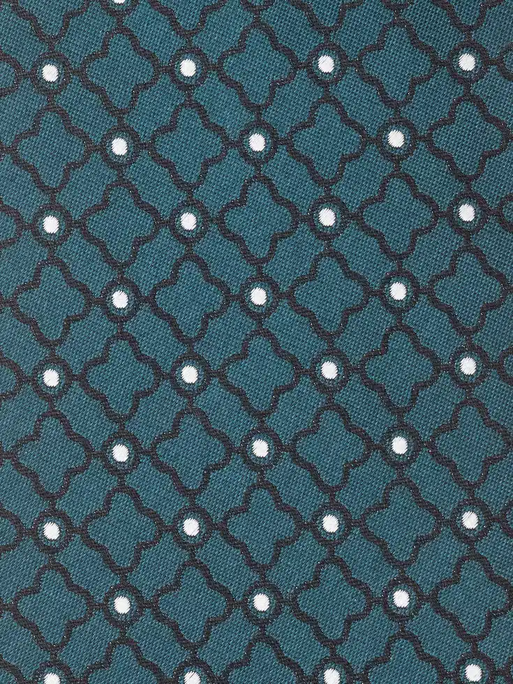 Teal Blue Silk Tie