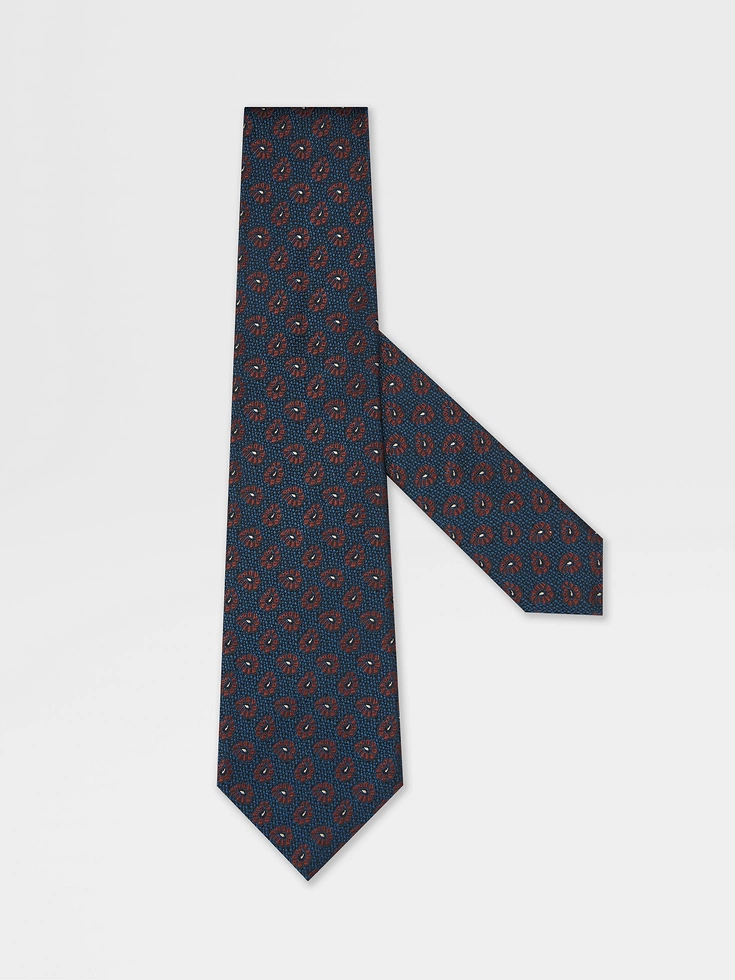 Teal Blue Silk Tie