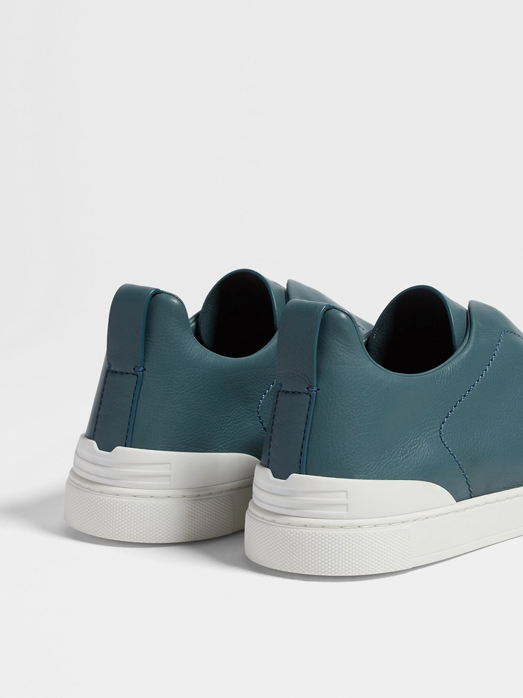 Teal Blue Triple Stitch™ SECONDSKIN Sneakers