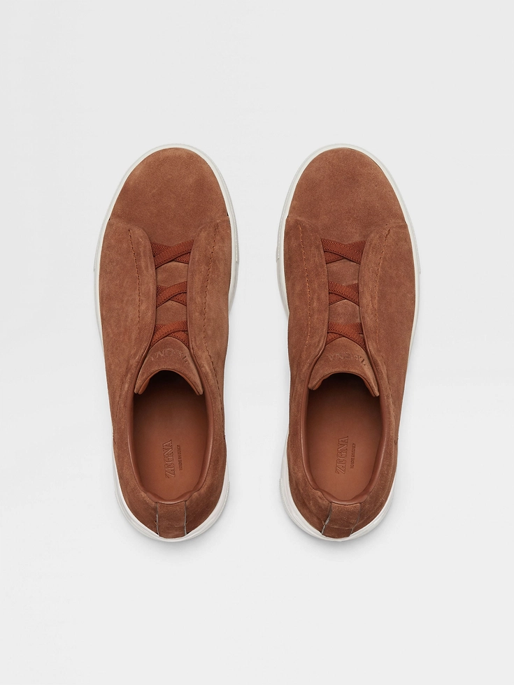 Tobacco Suede Triple Stitch™ Sneakers Tobacco Suede Triple Stitch™ Sneakers