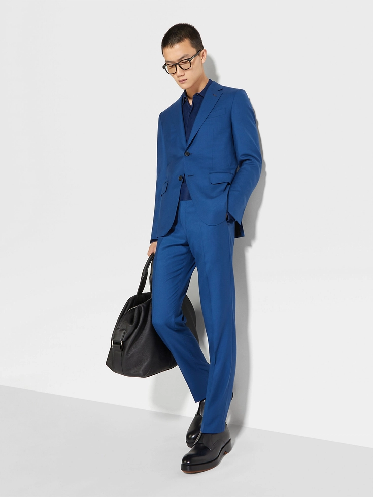 Utility Blue Oasi Cashmere Suit