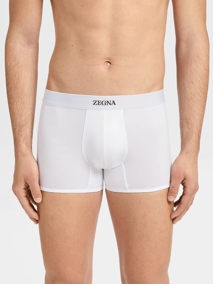 White Cotton Trunks