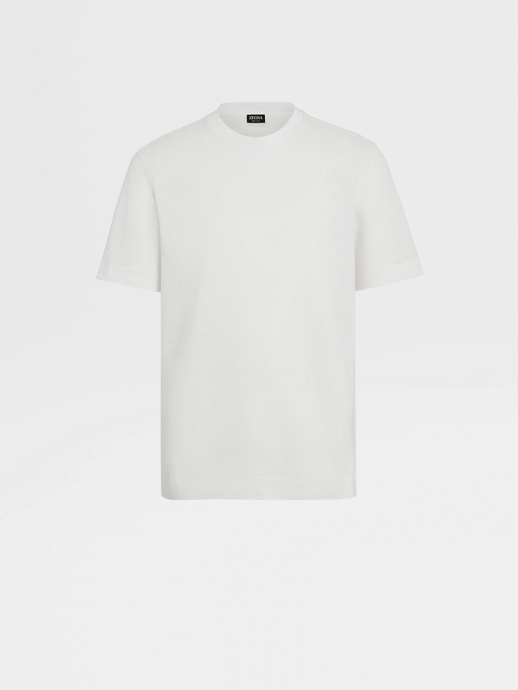 White Linen T-shirt