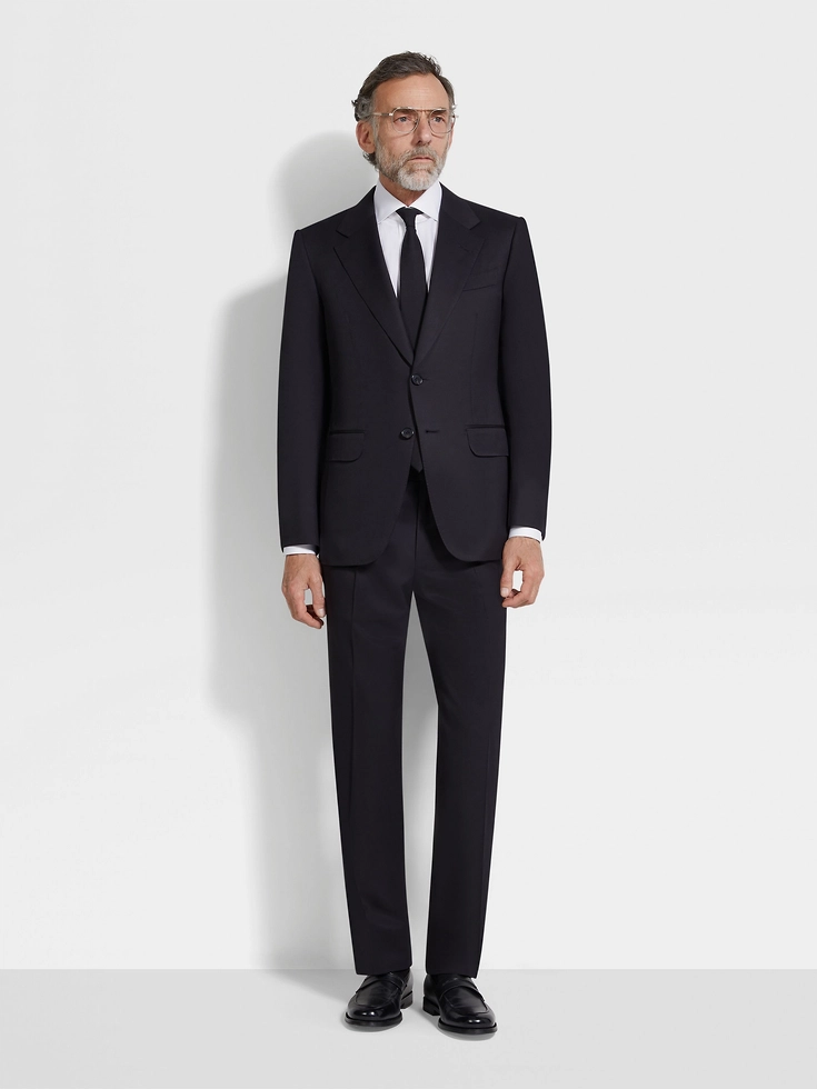 White Micro-striped Centoventimila Cotton Shirt