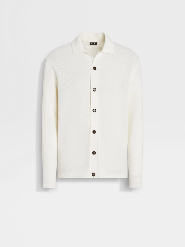 White Wool Shirt