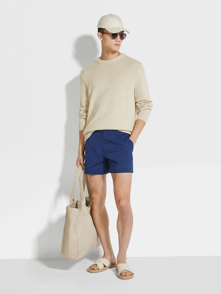 ZEGNA 232 Road Brand Mark Swim Trunks ZEGNA 232 Road Brand Mark Swim Trunks