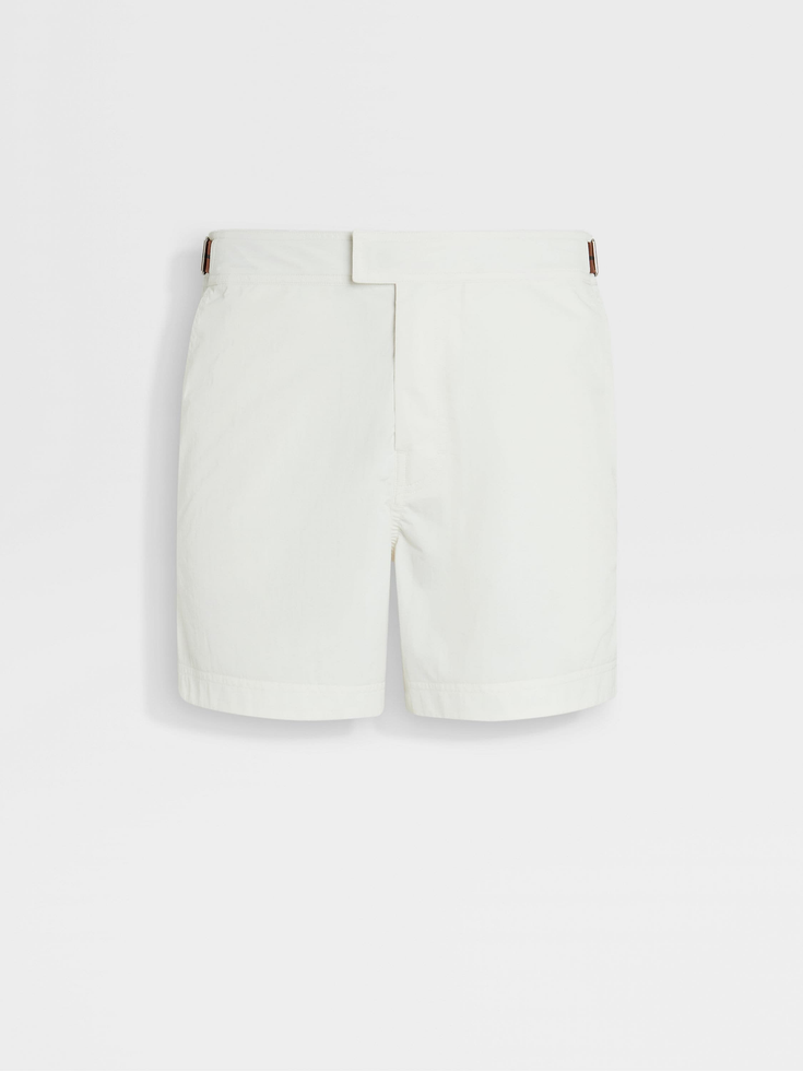 ZEGNA 232 Road Brand Mark Swim Trunks