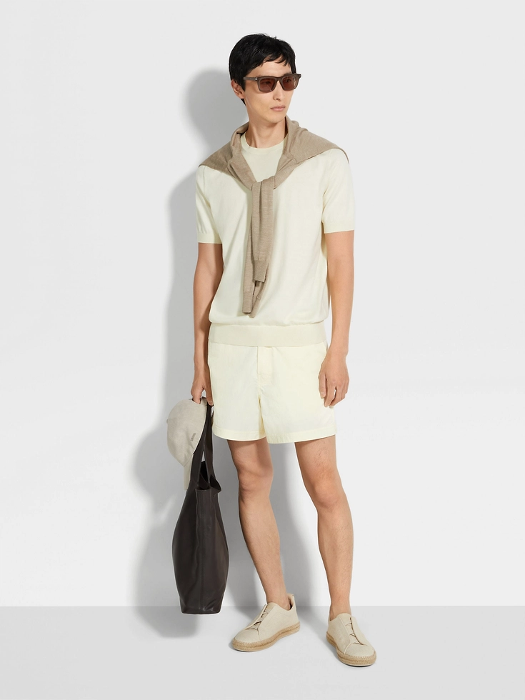 Zegna 232 Road Brand Mark Swim Trunks Zegna 232 Road Brand Mark Swim Trunks